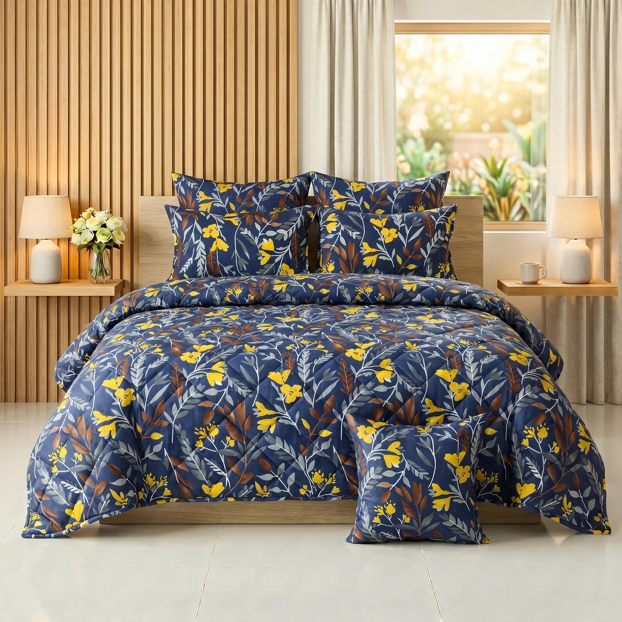 Botanical Comforter Set — Printed