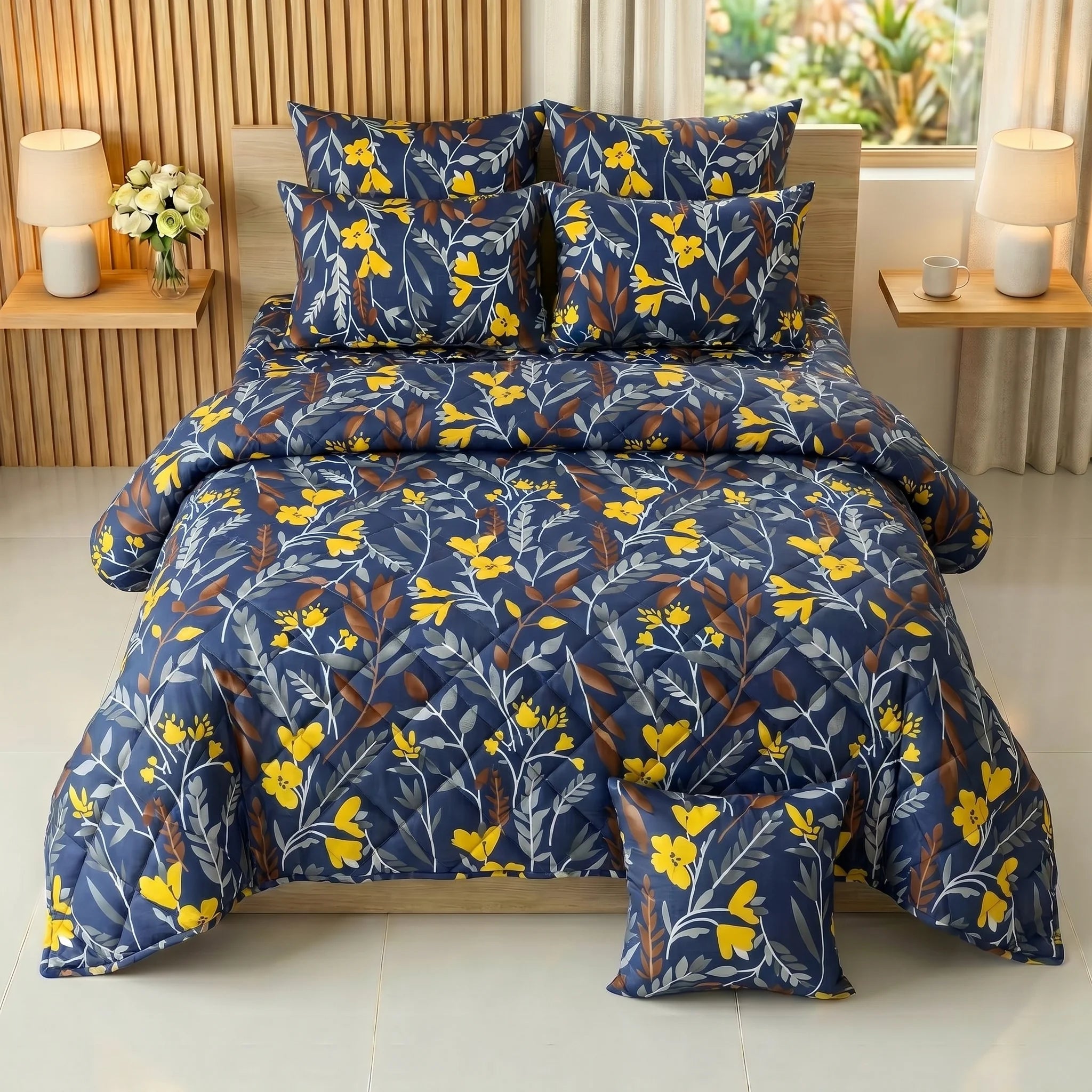 Botanical Comforter Set — Printed