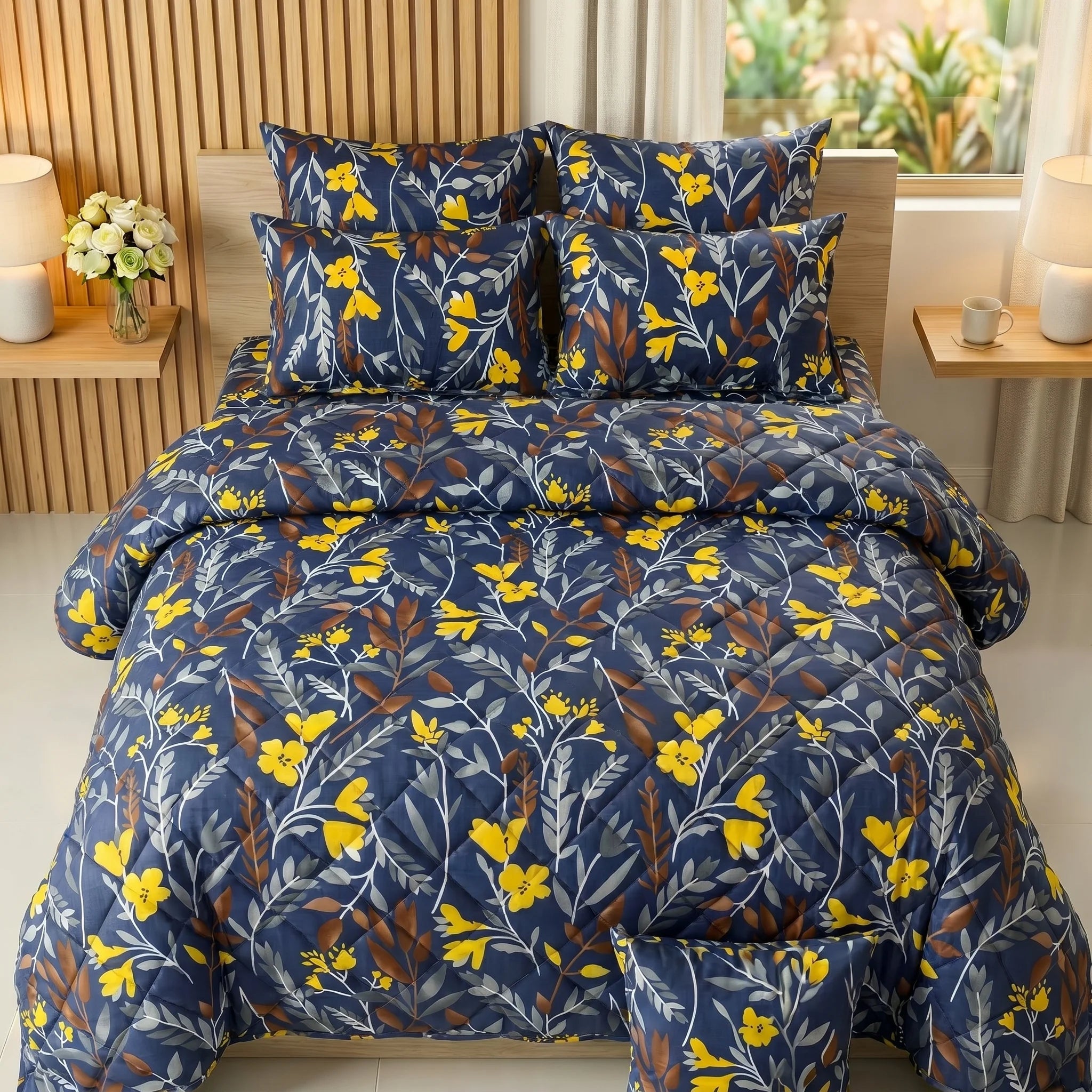 Botanical Comforter Set — Printed