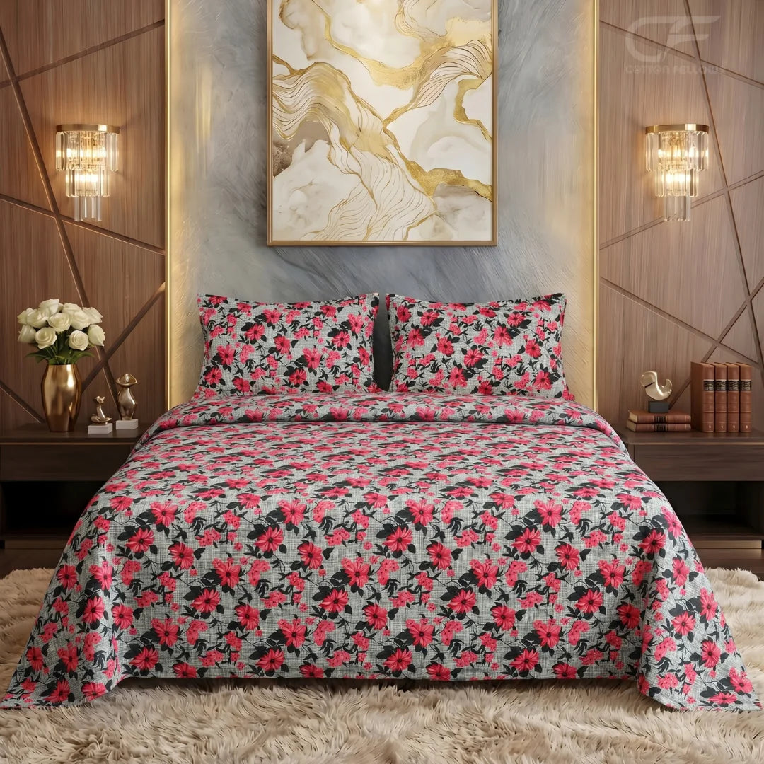 Rosabelle Floral Bedsheet Set