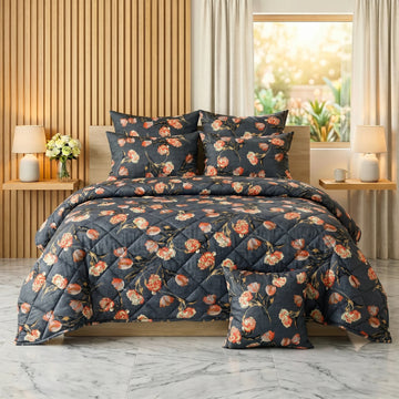 Vintage Bloom Comforter Set — Printed