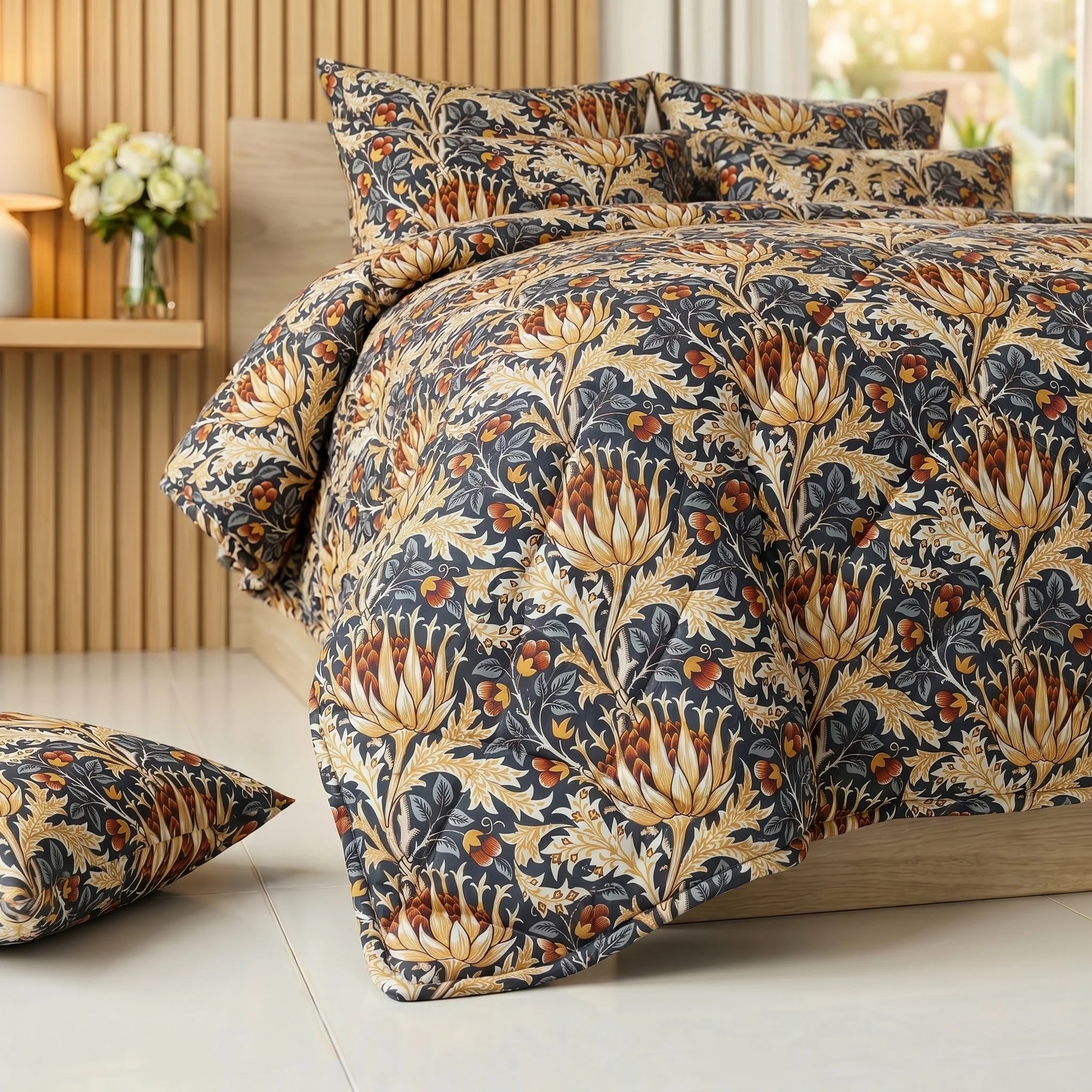 Vintage Tapestry Comforter Set — Printed
